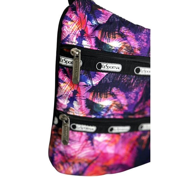 LeSportsac Maui Kylie Crossbody Shoulder Bag Pink Purple NWOT - Picture 5 of 7